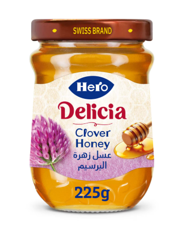 هيرو عسل ديليسيا برسيم 225جم
