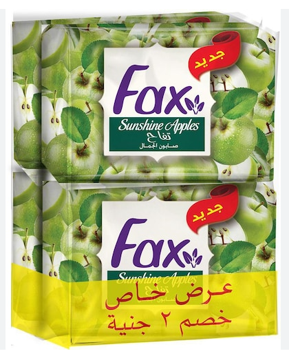 فاكس صابون تفاح120جم عرض4*1