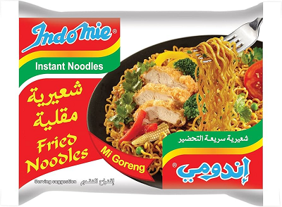 اندومي شعريه مقليه 80 جم
