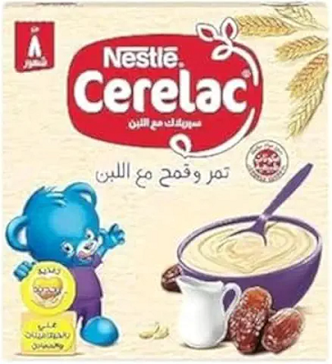 سيريلاك تمر وقمح مع اللبن 500جم