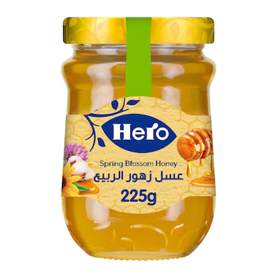 هيرو عسل ابيض زهور الربيع225جم