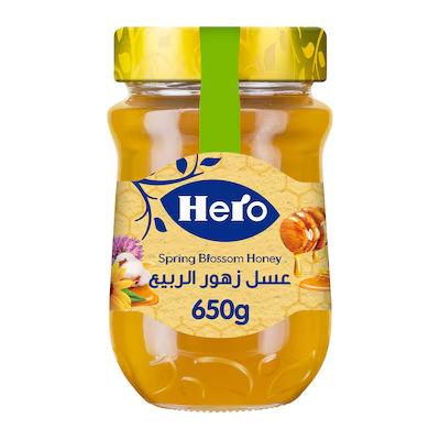 هيرو عسل نحل زهور ربيع 650جم