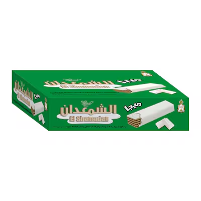 الشمعدان شبح  اخضر 5ج علبه*6