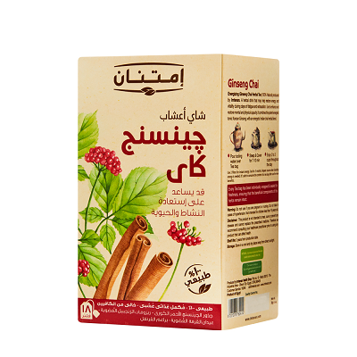 امتنان شاي جينسنج كاي 18 فتله