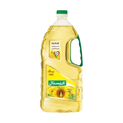 كريستال زيت عباد 2.2 لتر
