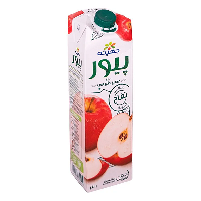 جهينه بيور عصير تفاح 1 لتر
