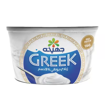 جهينه زبادي يوناني 5%دسم 180 جم