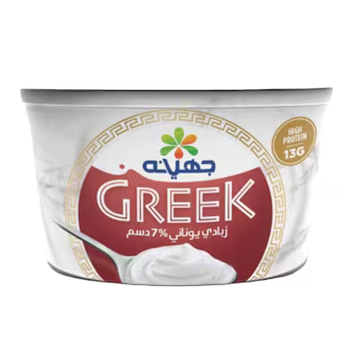 جهينه زبادي يوناني 7%دسم 180 جم