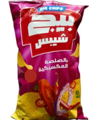 بيج شيبسي صلصه مكسيكيه 5ج