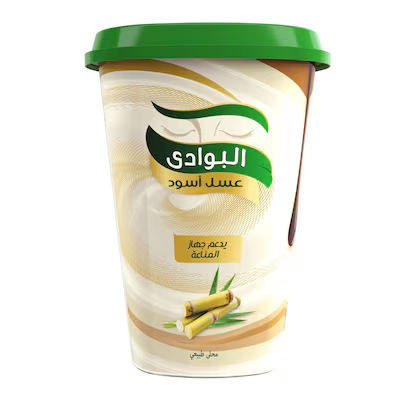البوادي عسل اسود 355جم