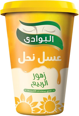 البوادي عسل نحل زهور البرسيم435 جم
