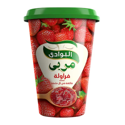 البوادي مربي فراوله 680جم