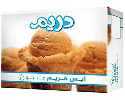 دريم ايس كريم مانجو70جم