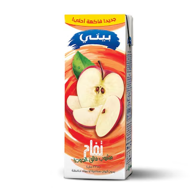 بيتي عصير تفاح 235 مل جديد