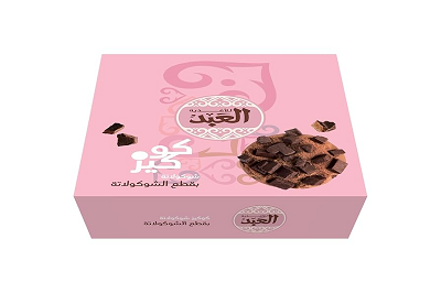 العبد بسكويت كوكيز 6 قطع علبه