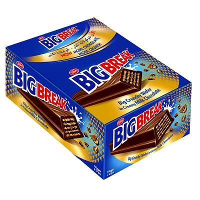 بيج بريك شيكولاته 20ج علبه12