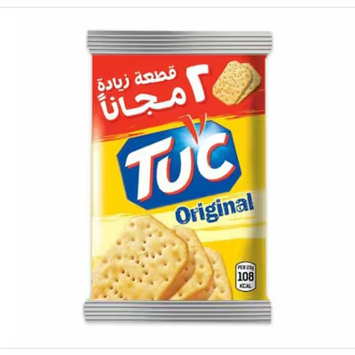 توك بسكويت بالملح 30 جرام عرض 6+2